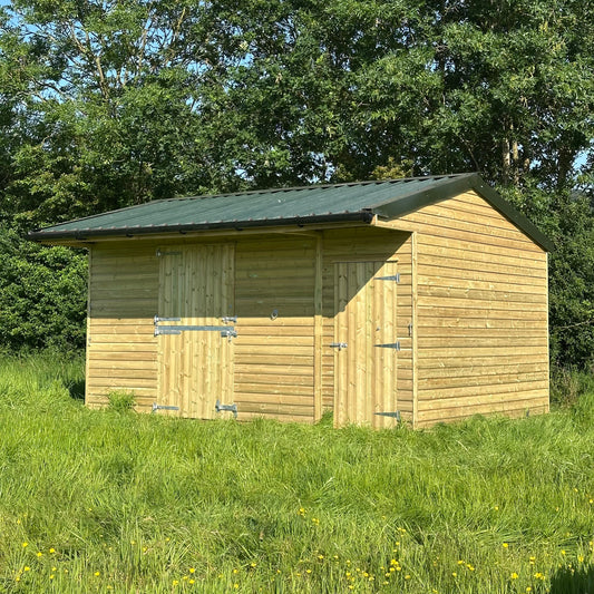 Single Mobile Stable and Tack Room/Feed Store